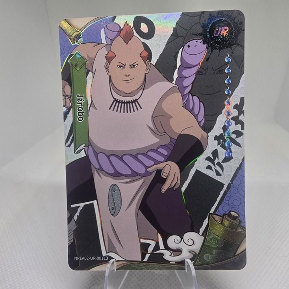 Jirobo Naruto Trading Card NREA02-UR 001L3